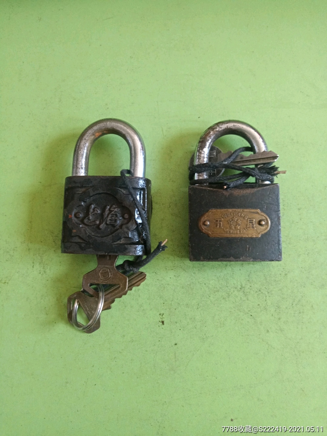 挂锁2把