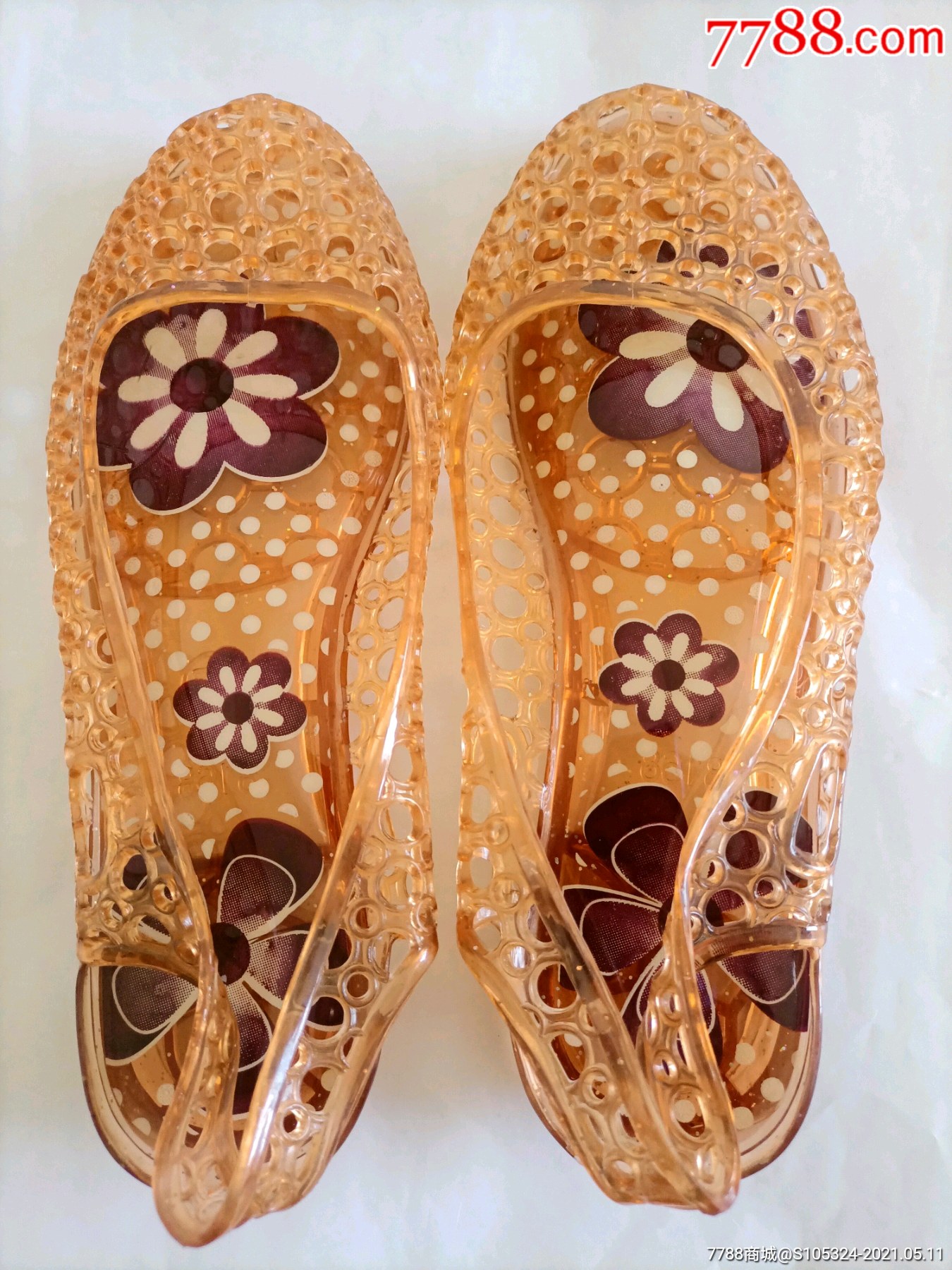 老式凉拖一双全新未用请仔细阅图品严者慎拍