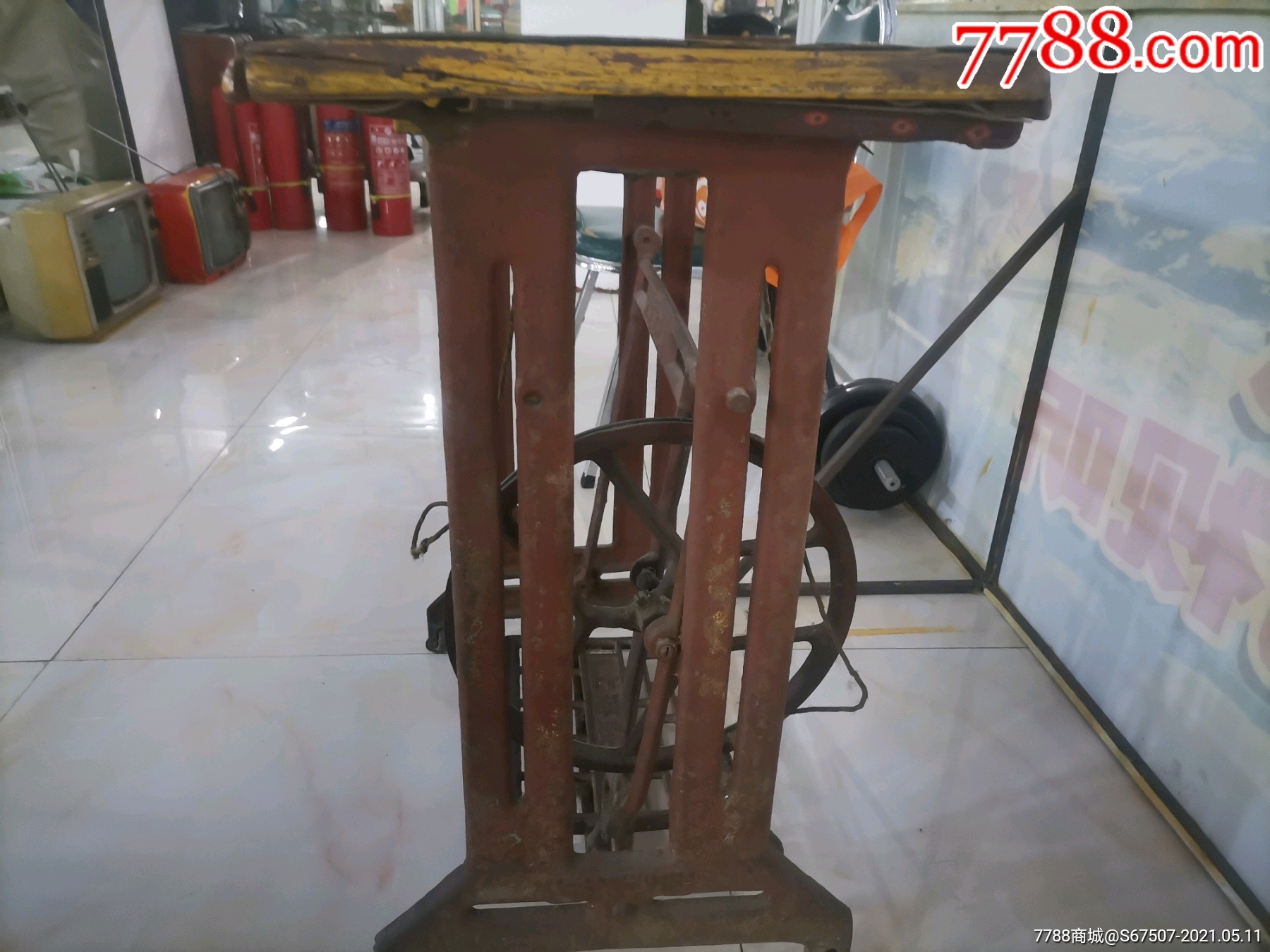 老上海缝纫机老架子