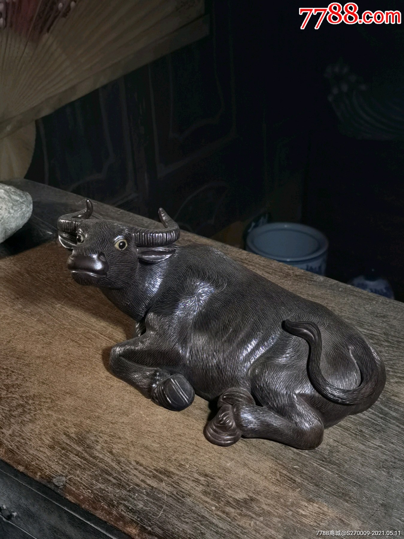 石湾大水牛摆件