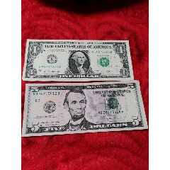 美国纸币两张(se80125665)_7788收藏__收藏热线