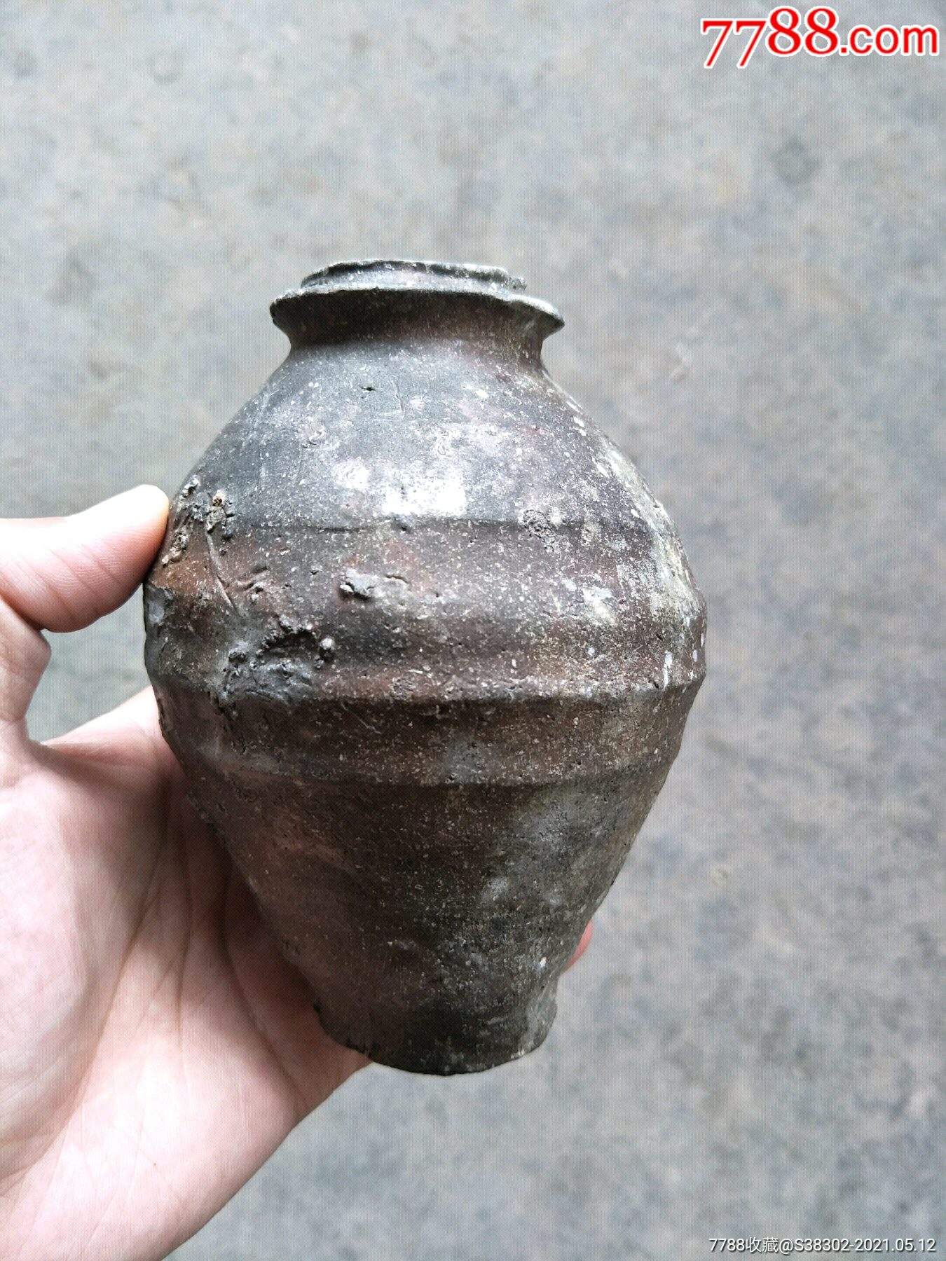 京杭大运河出品韩瓶陶瓶陶罐宋瓶临清运河古玩店万枚瓷片标本馆