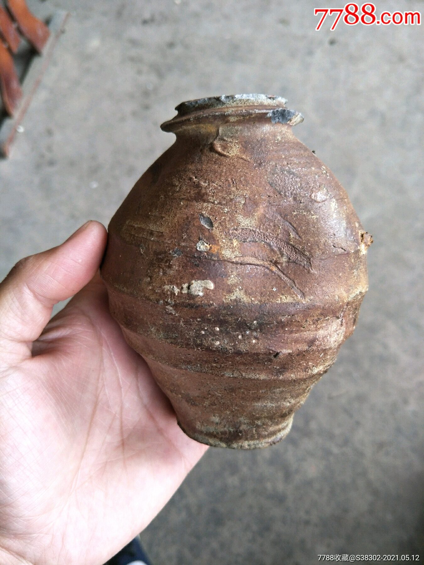 京杭大运河出品韩瓶陶瓶陶罐宋瓶临清运河古玩店万枚瓷片标本馆