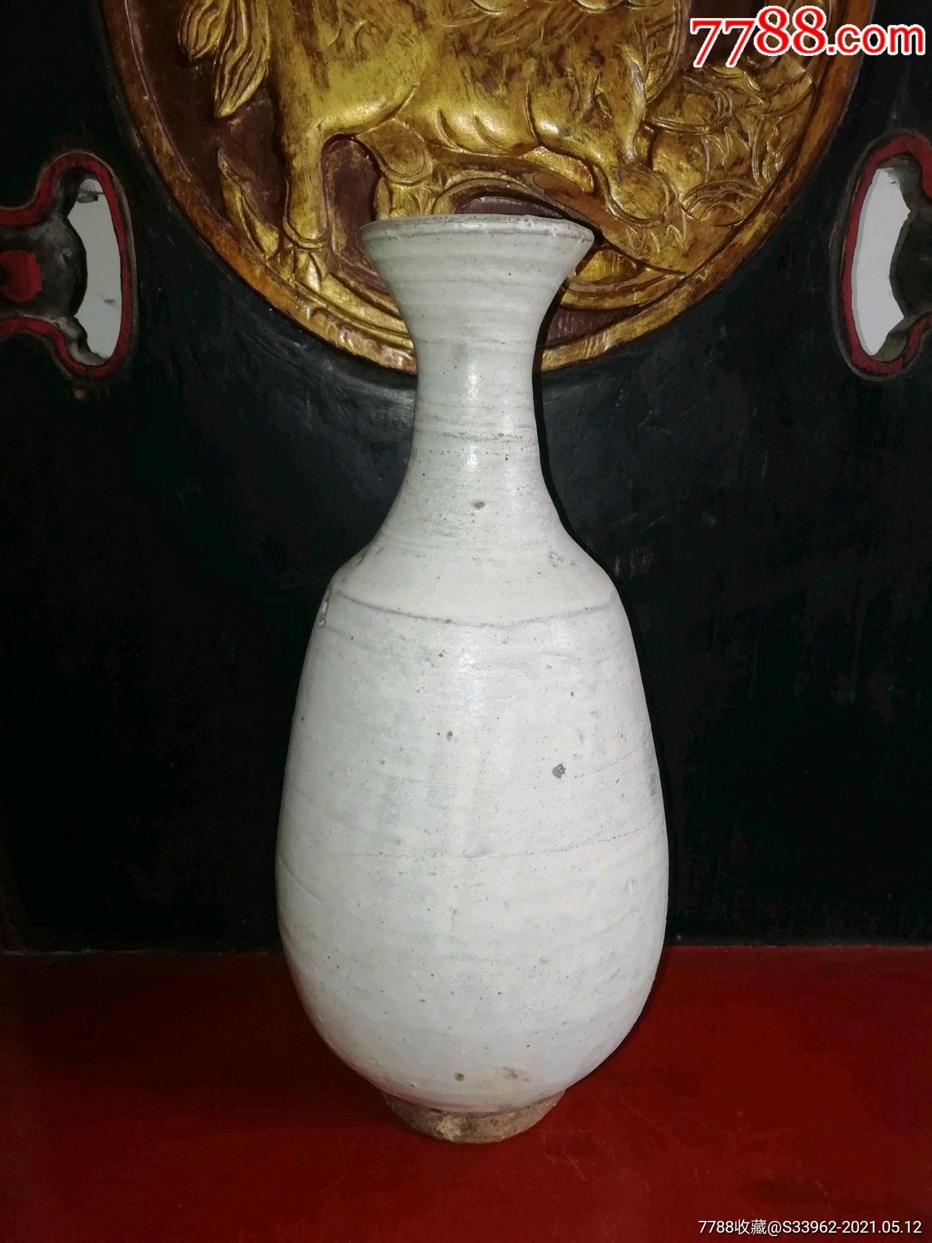 邢窑白釉瓶-价格:3600元-se80133802-单色白瓷-零售-7788瓷器