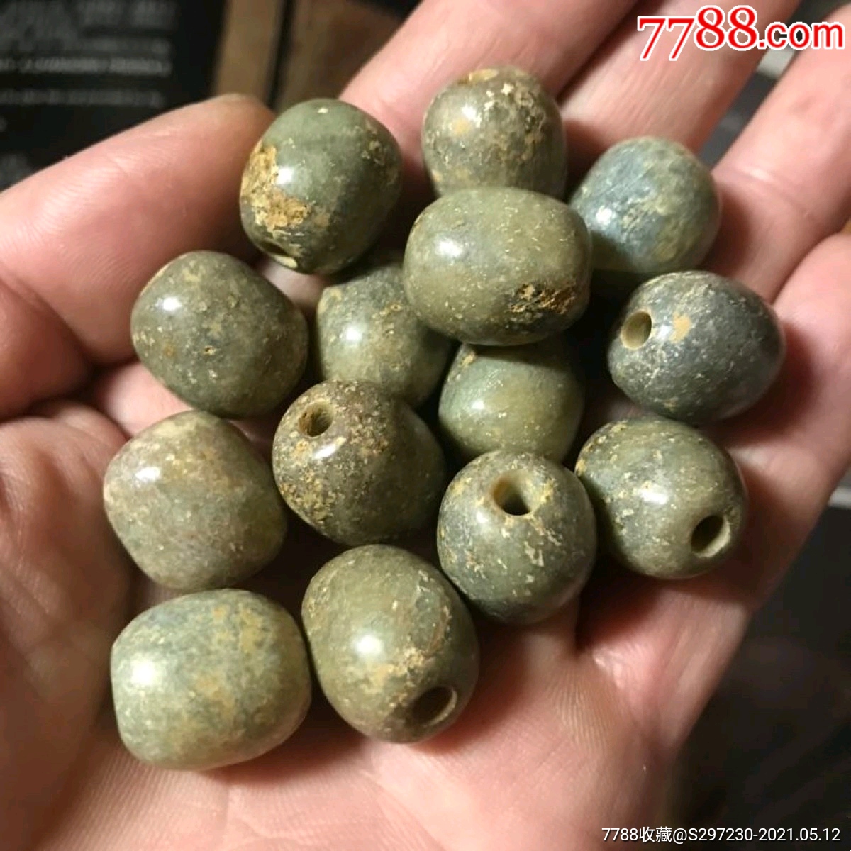 佳品玉珠子14颗