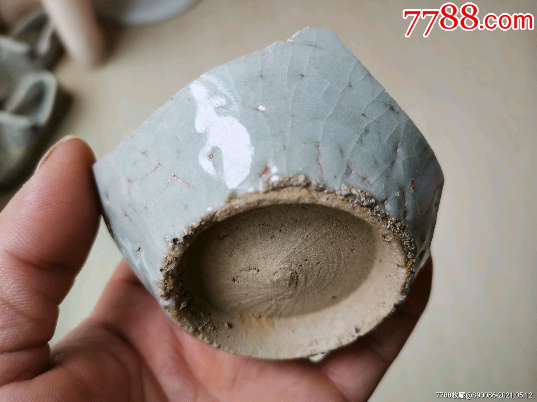 元青花兰草大碗标本