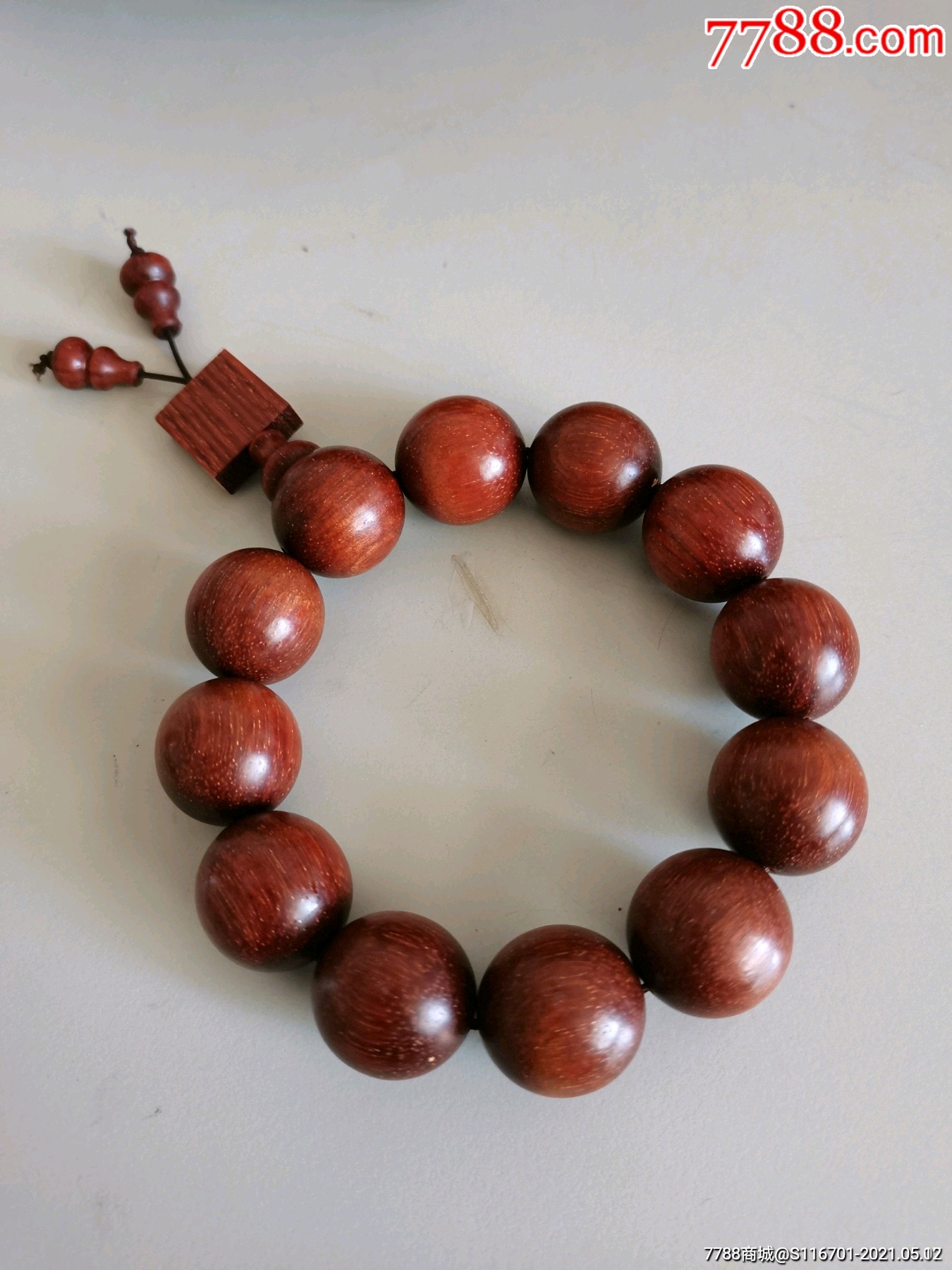 大叶檀2.0手串
