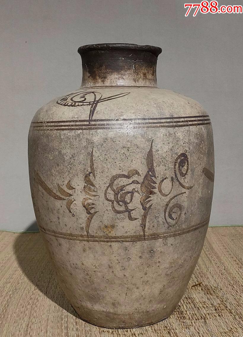 明代磁州窑诗文大酒缸