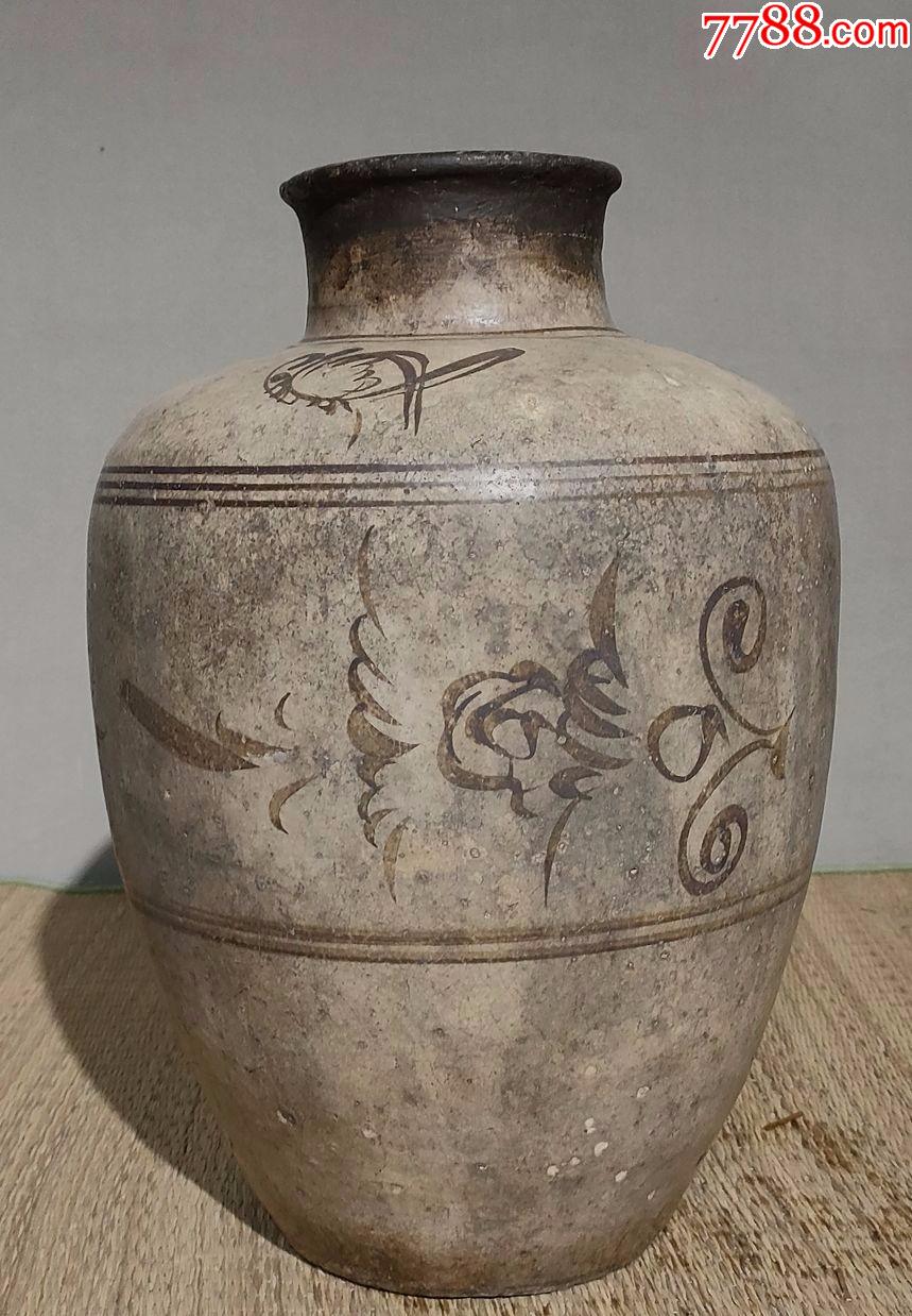 明代磁州窑诗文大酒缸