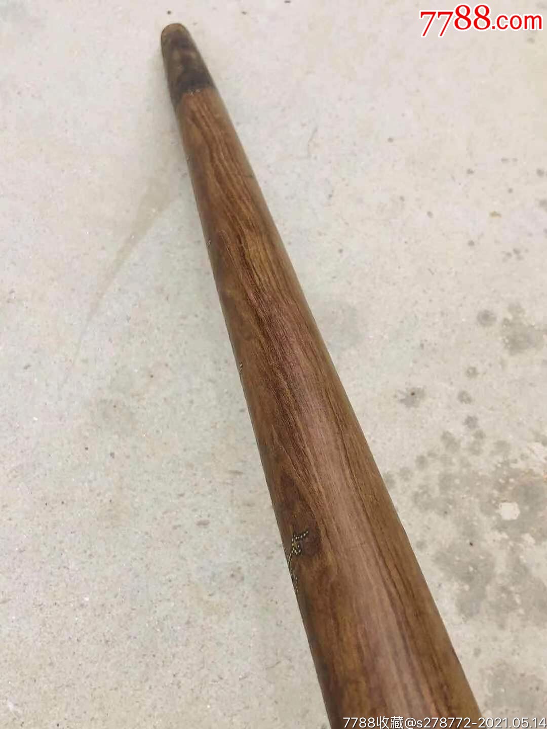 清代金丝楠木秤2