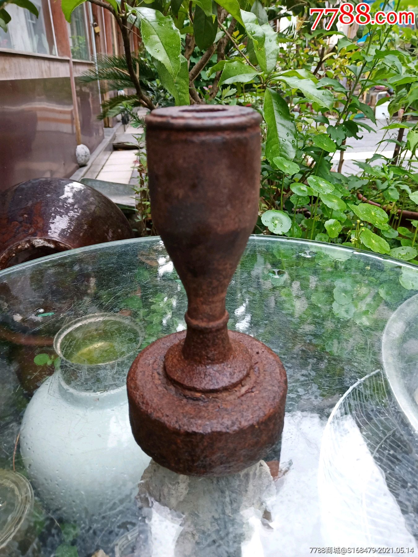 民国老铁台灯座-价格:128元-se80174493-台灯-零售