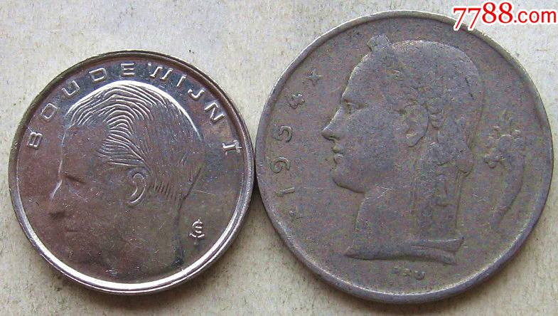 比利时硬币1法郎二种