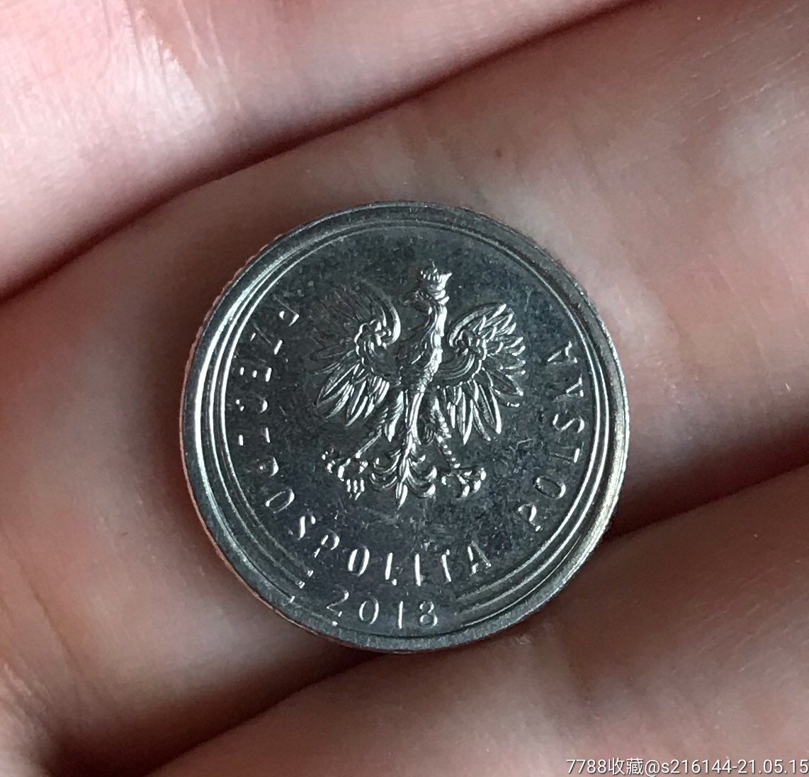 波兰2018年硬币10groszy