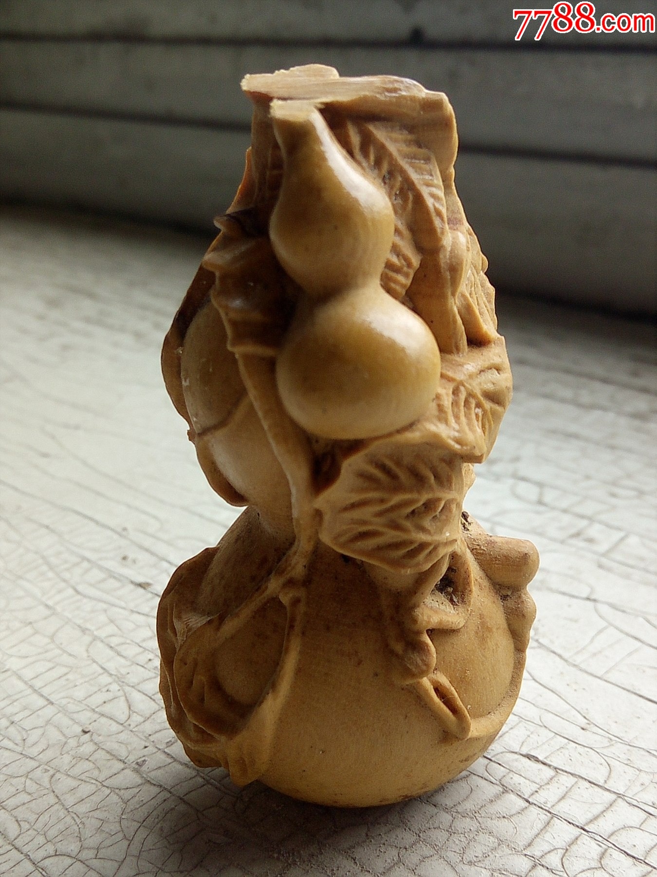 黄杨木葫芦雕件