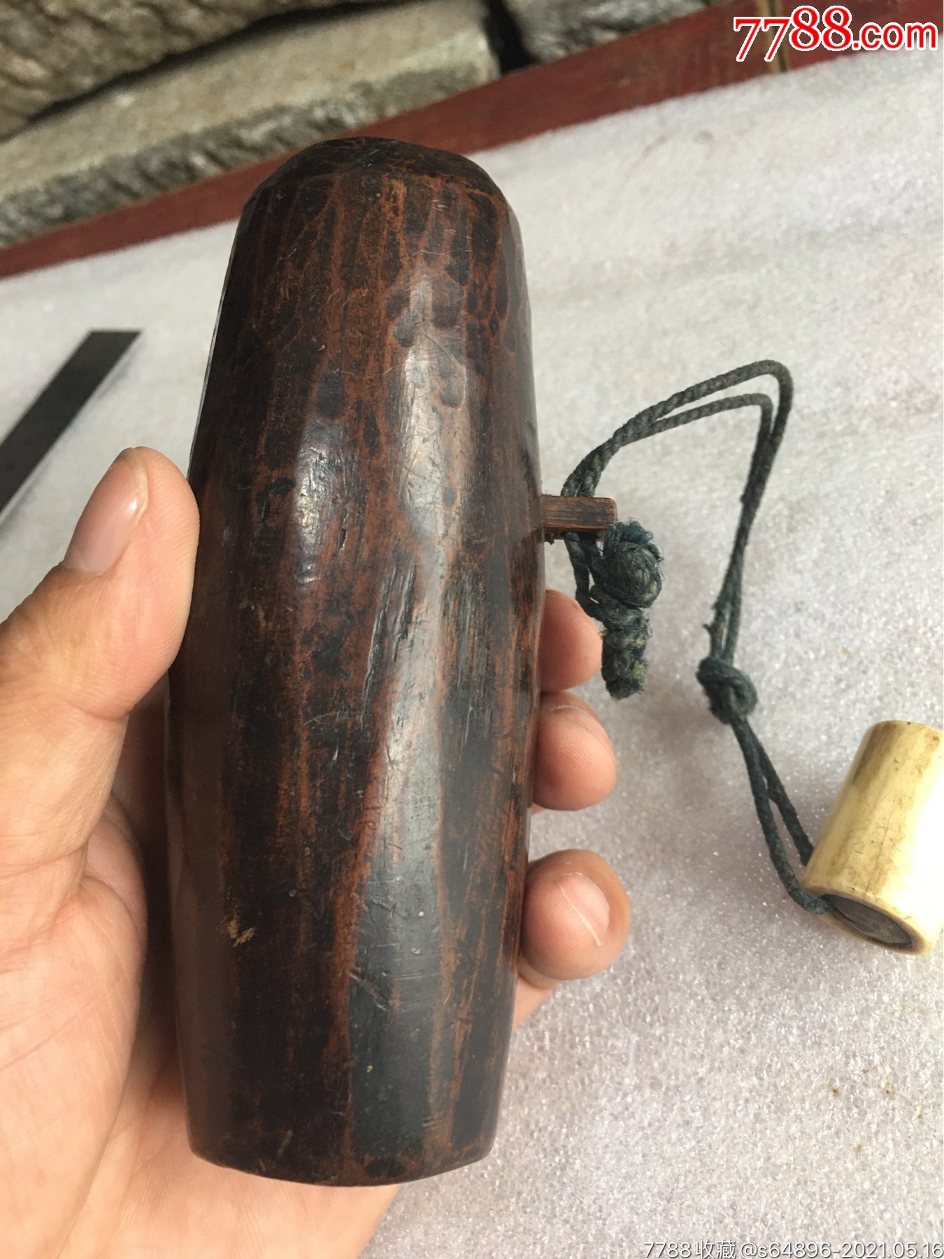 包浆厚重的清代一木整挖老木头玩意儿