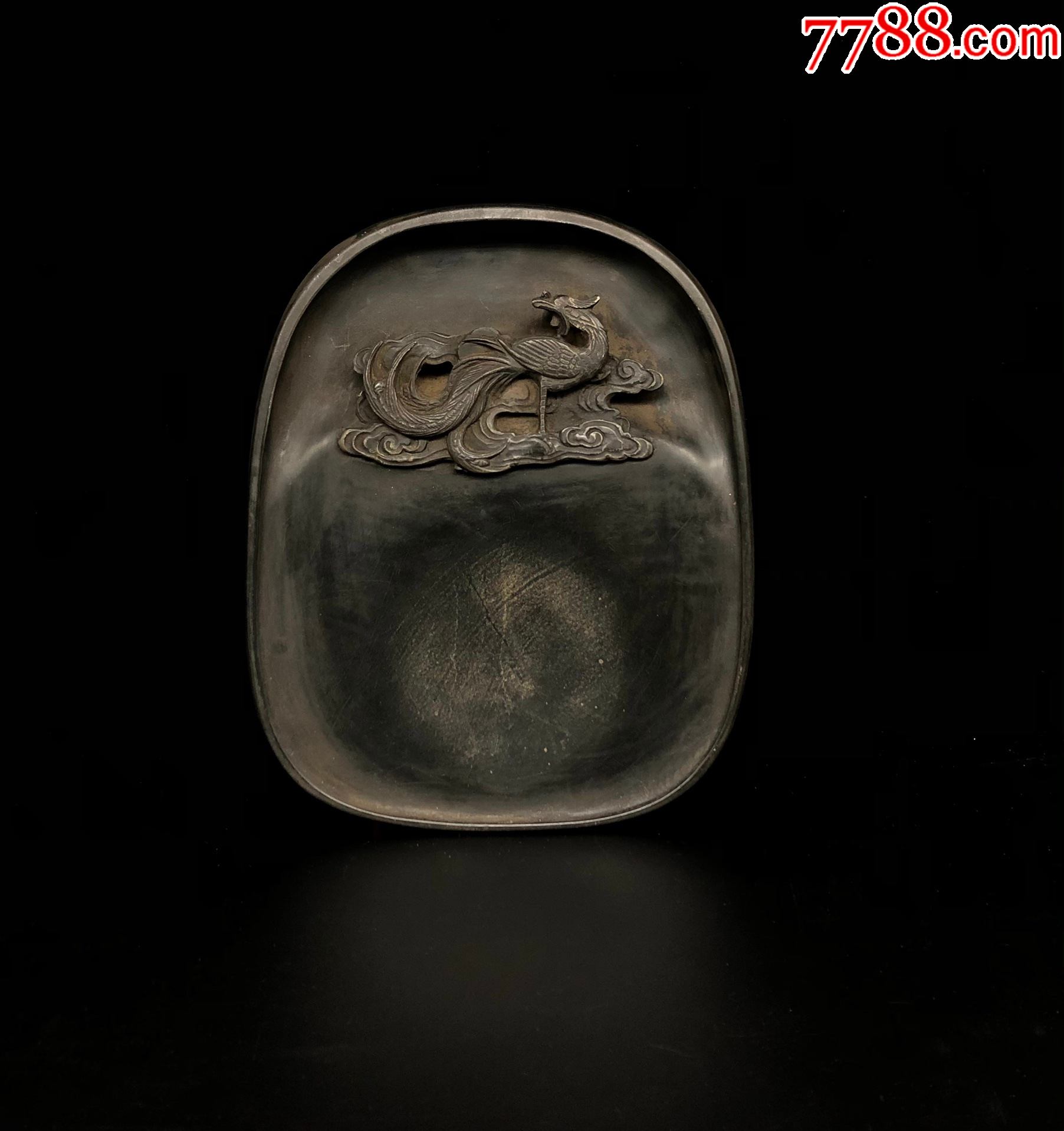 云凤纹绿端-端砚-7788商城__七七八八商品交易平台(7788.com)