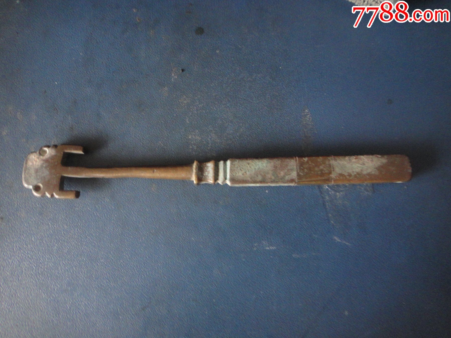 老明代橱柜铜钥匙11154