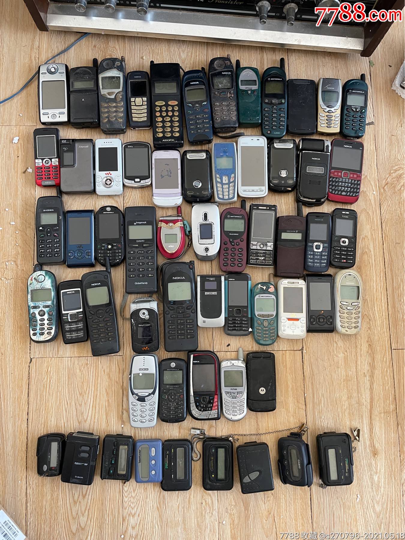 59个老古董手机老手机,传呼机等,收藏品
