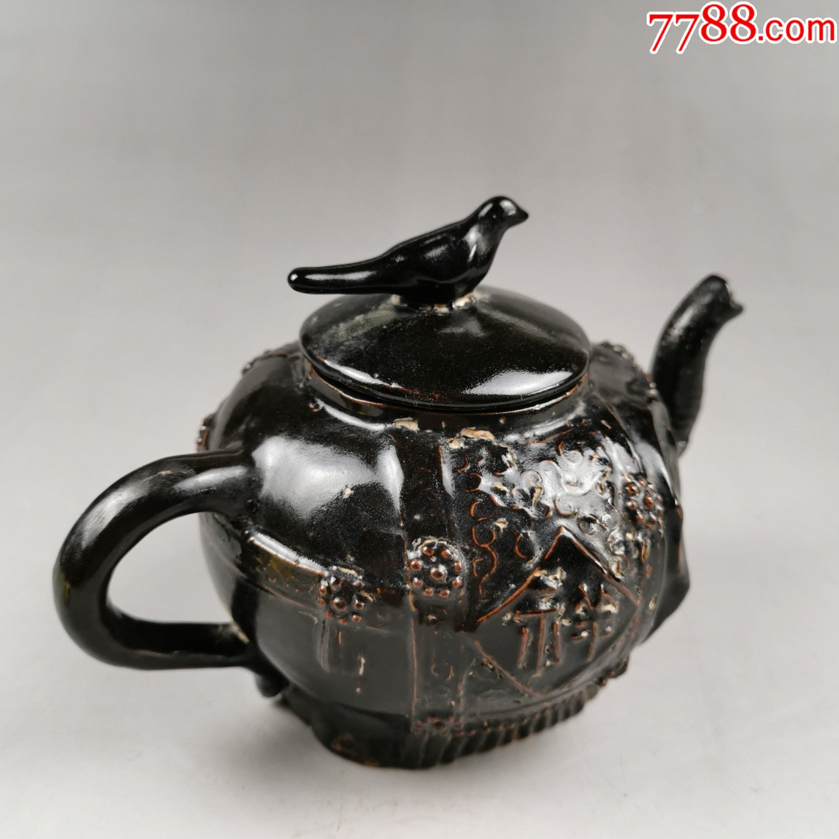 老瓷壶大象瓷茶壶