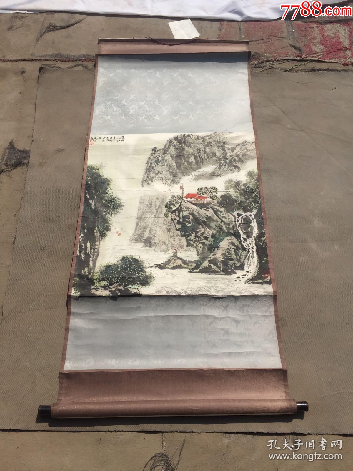 著名画家凡丁作品 原装原裱画芯长68x65保真品相以图为准-价格:1000元-se80279253-花鸟国画原作-零售-7788收藏__收藏热线