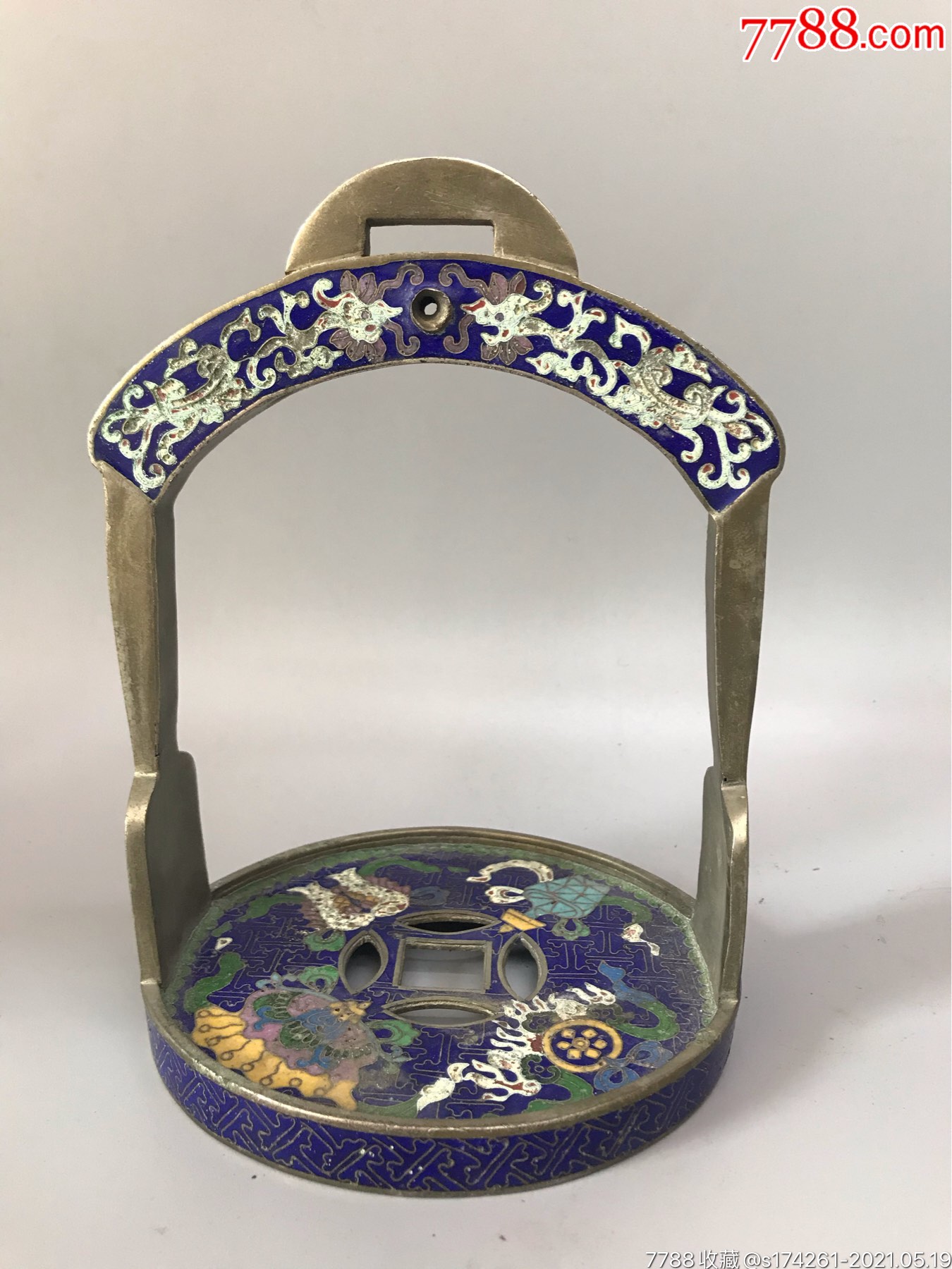 景泰蓝马镫