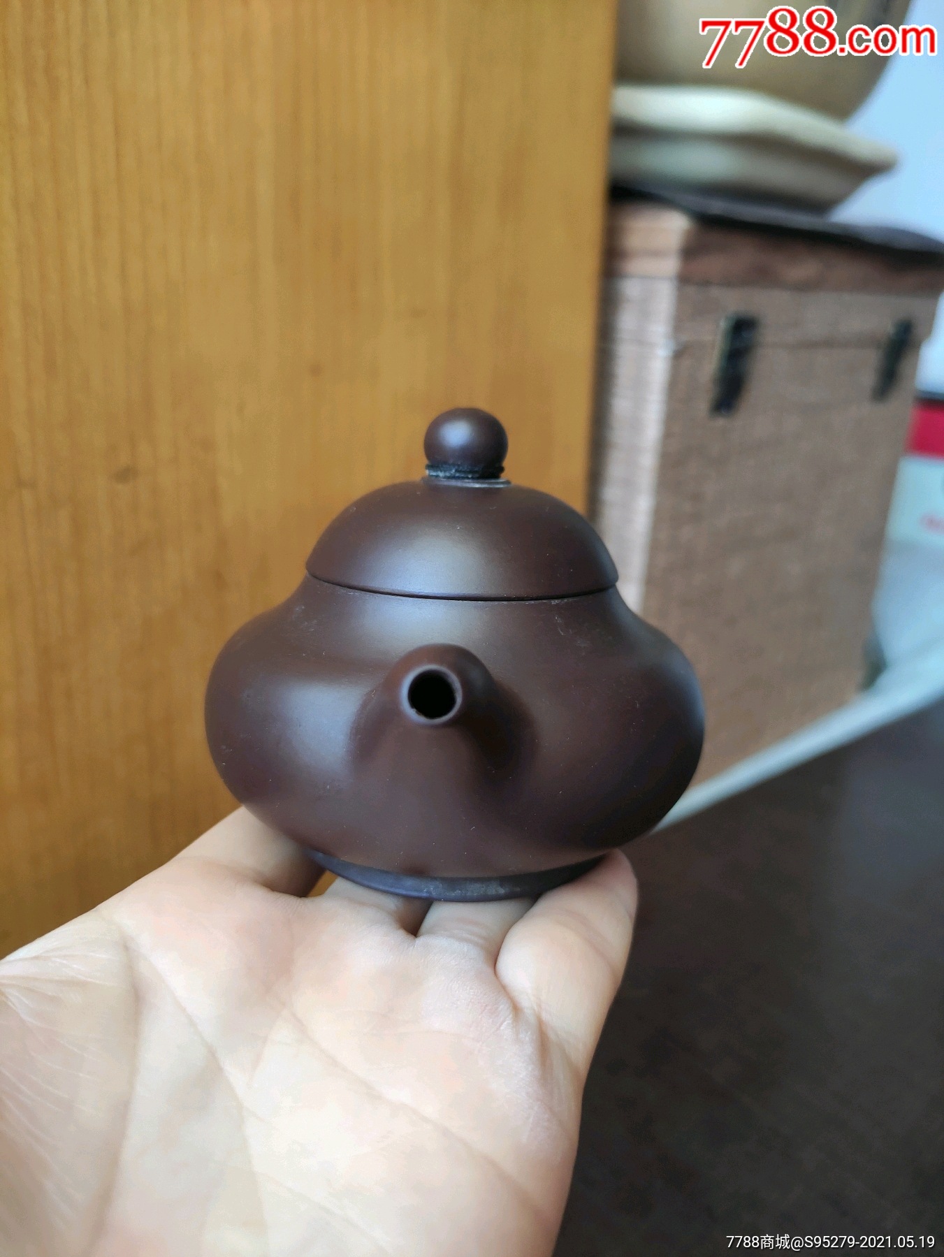 史记手拉坯潮汕名壶_紫砂壶_鉴别图片_收藏价格_7788陶器收藏