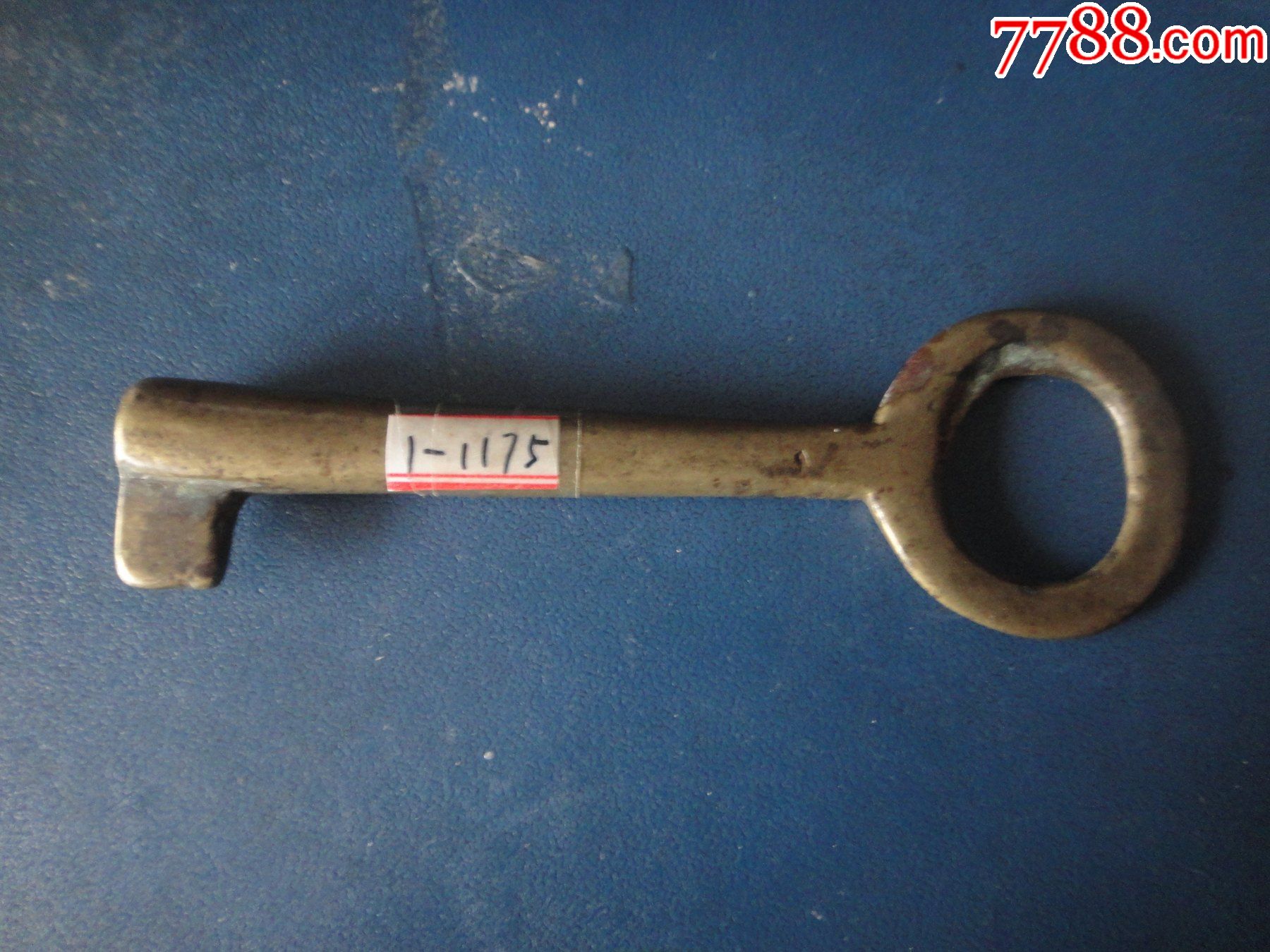 老清代铜钥匙11175