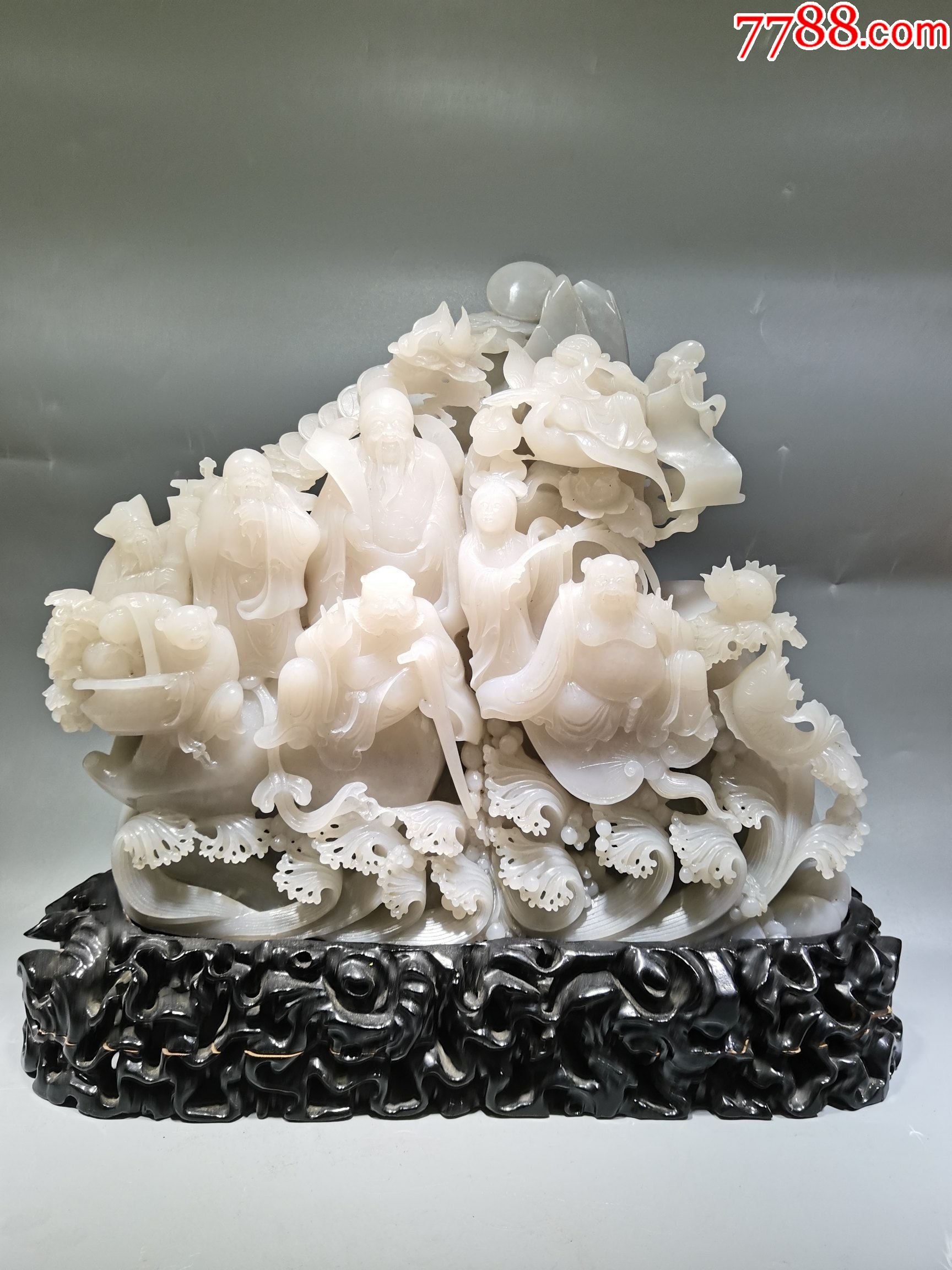 和田玉八仙过海