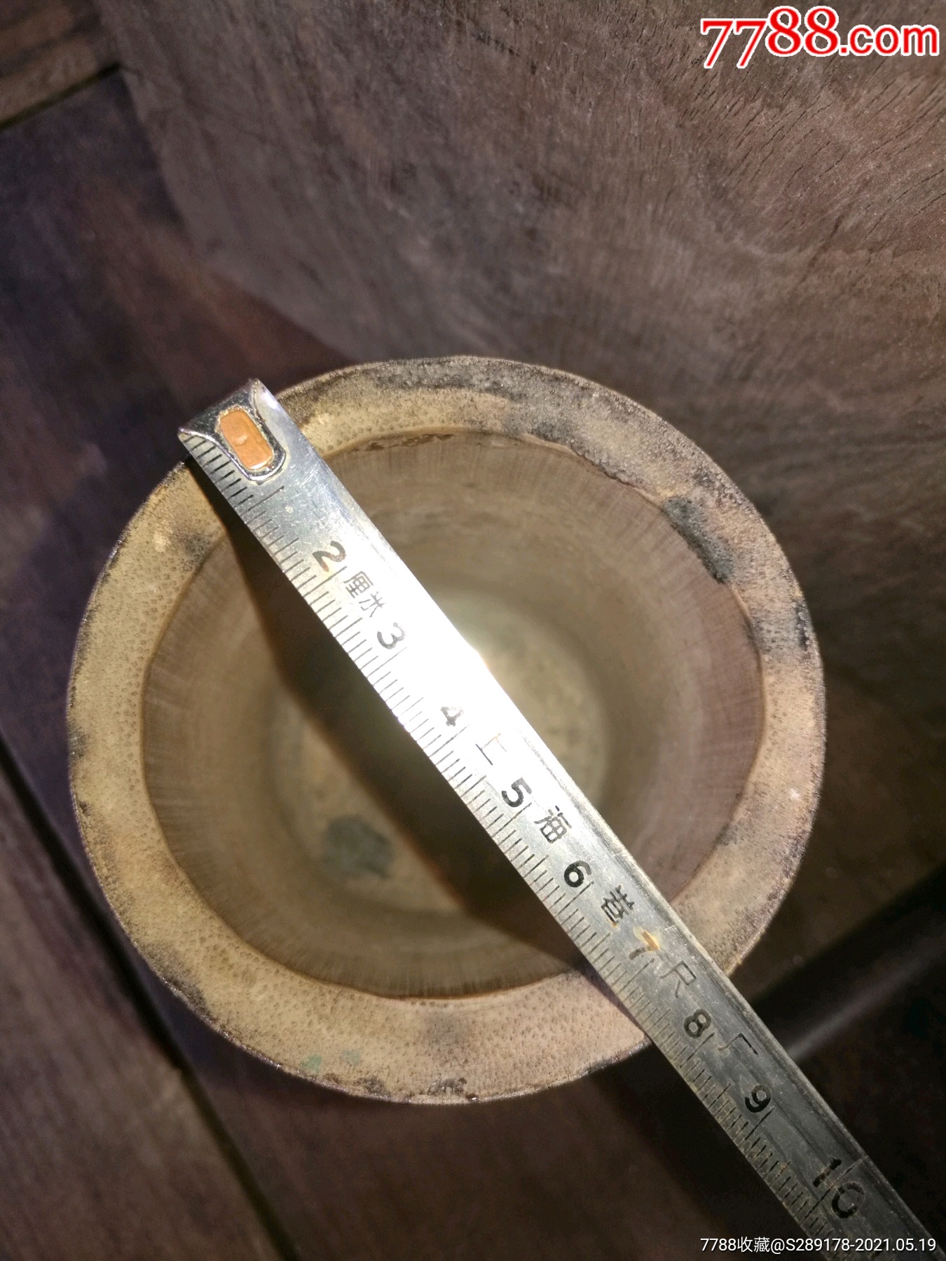 60年代竹笔筒,品相如图,完整._第6张_7788文房四宝收藏