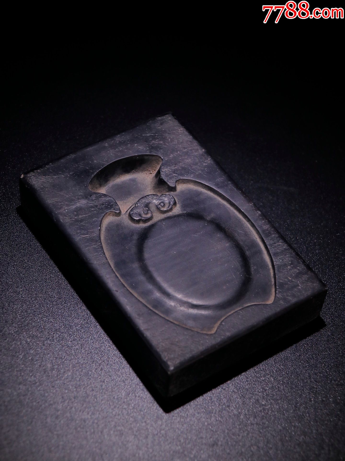 老坑端砚花瓶纹砚台