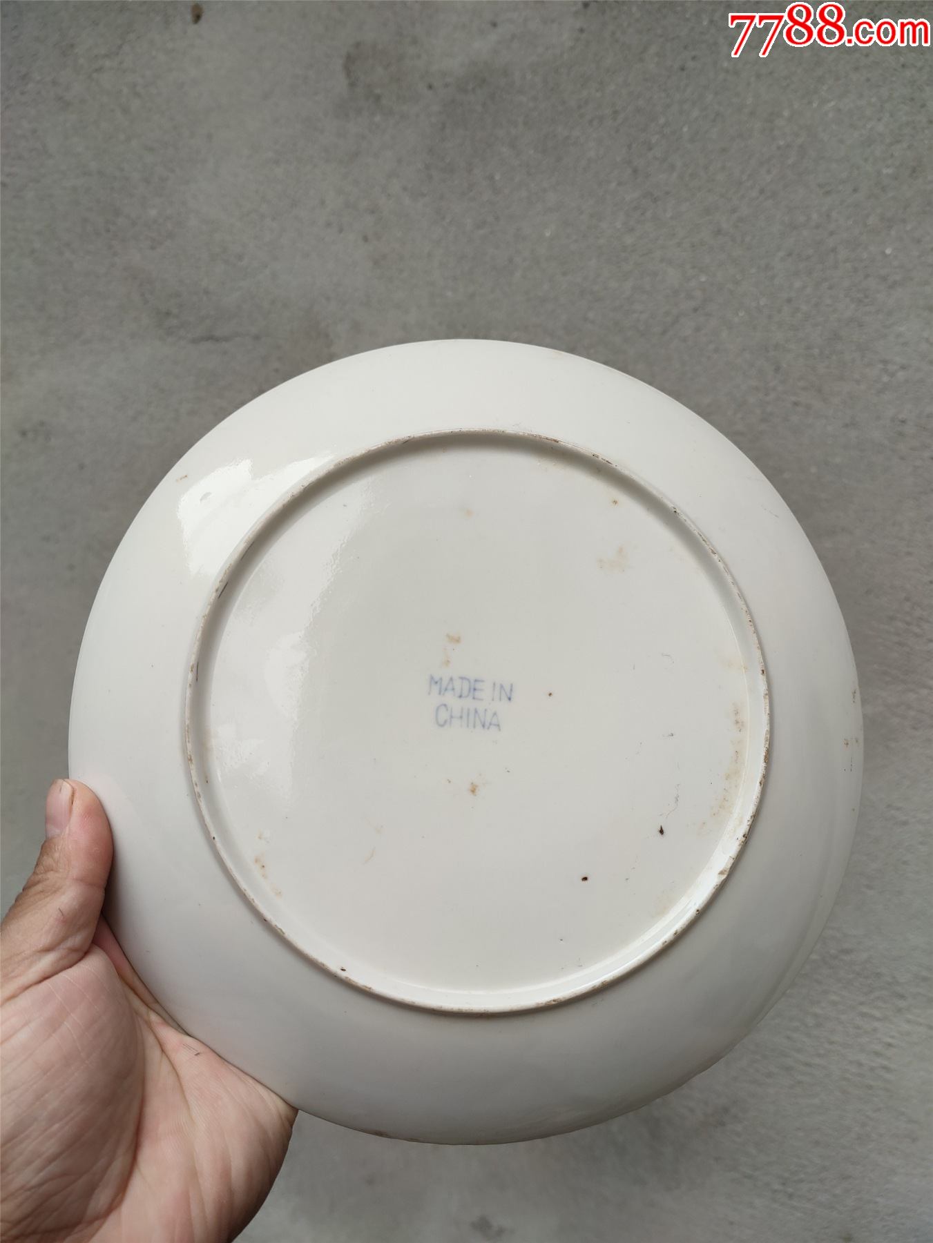 全品五六十年代出口的青花瓷器盘子,全品如图
