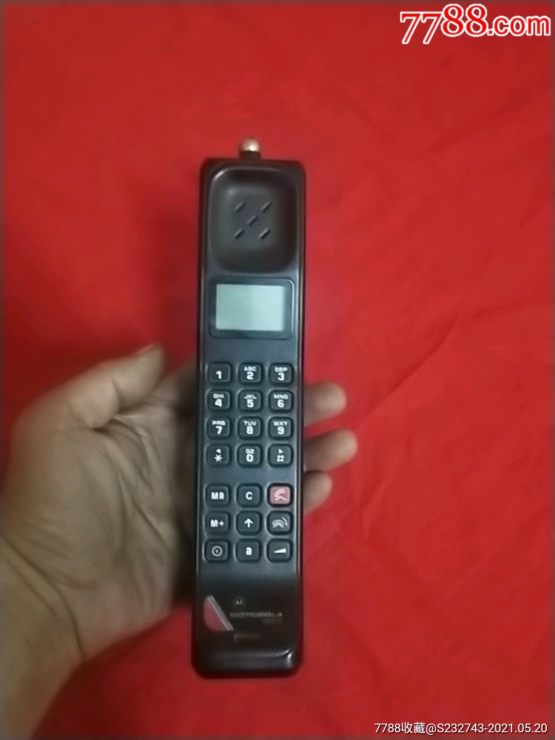 绝版收藏摩托罗拉金豆天线大哥大