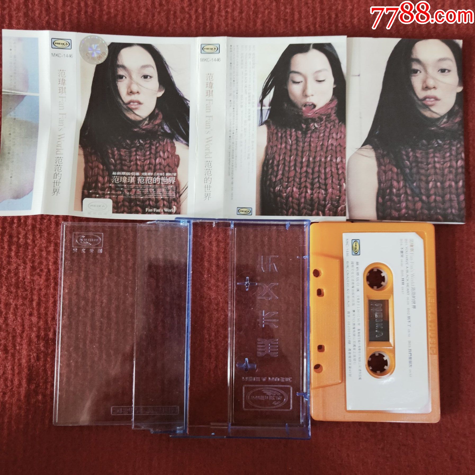 原装正版磁带范玮琪专辑范范的世界国际文化交流音像出版