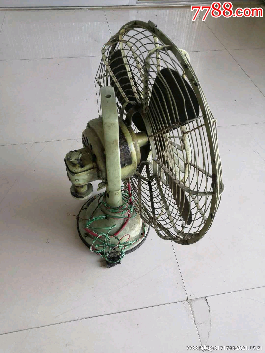 民国时期华生牌铜电风扇