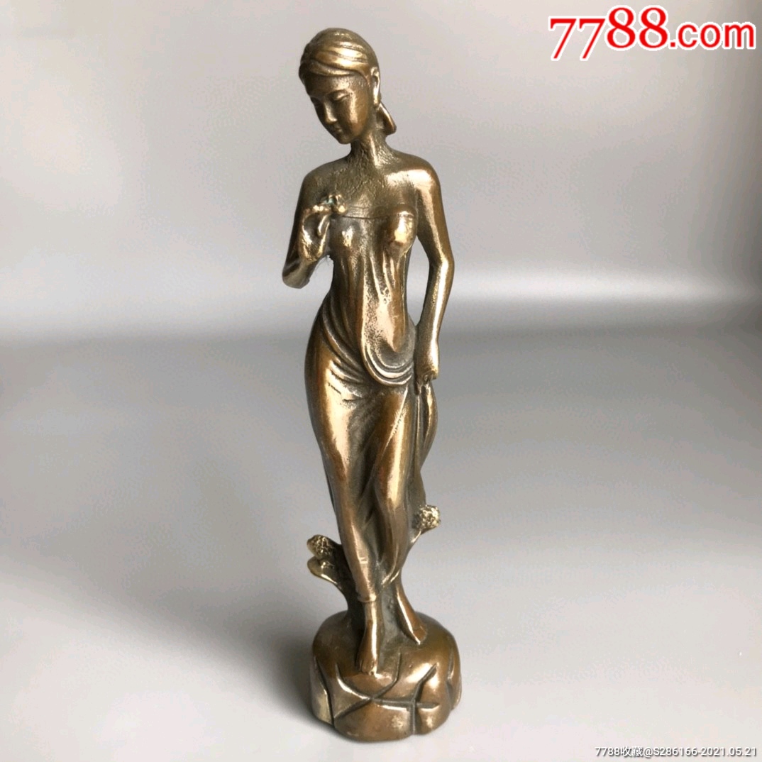 铜人摆件不议价