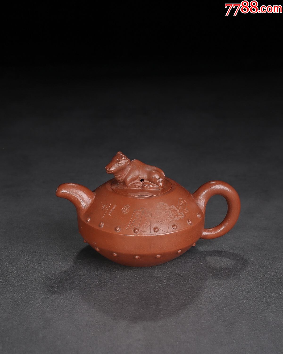 紫砂壶品名牛气冲天