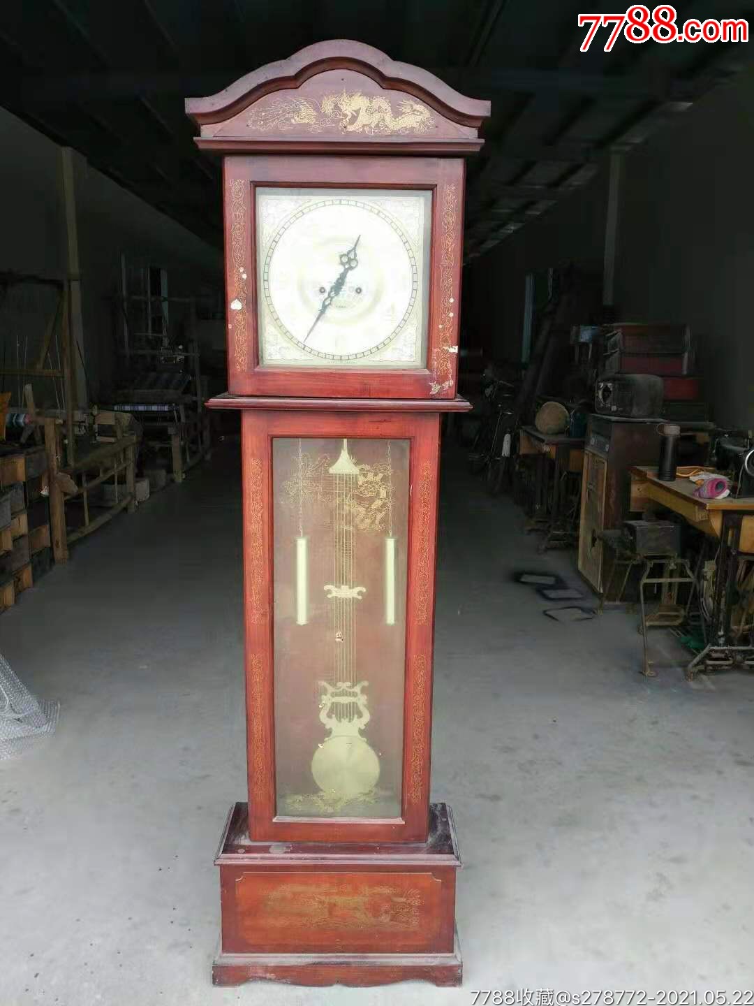 落地大座钟5_座钟/落地钟_种类图片_收藏价格_7788茶具