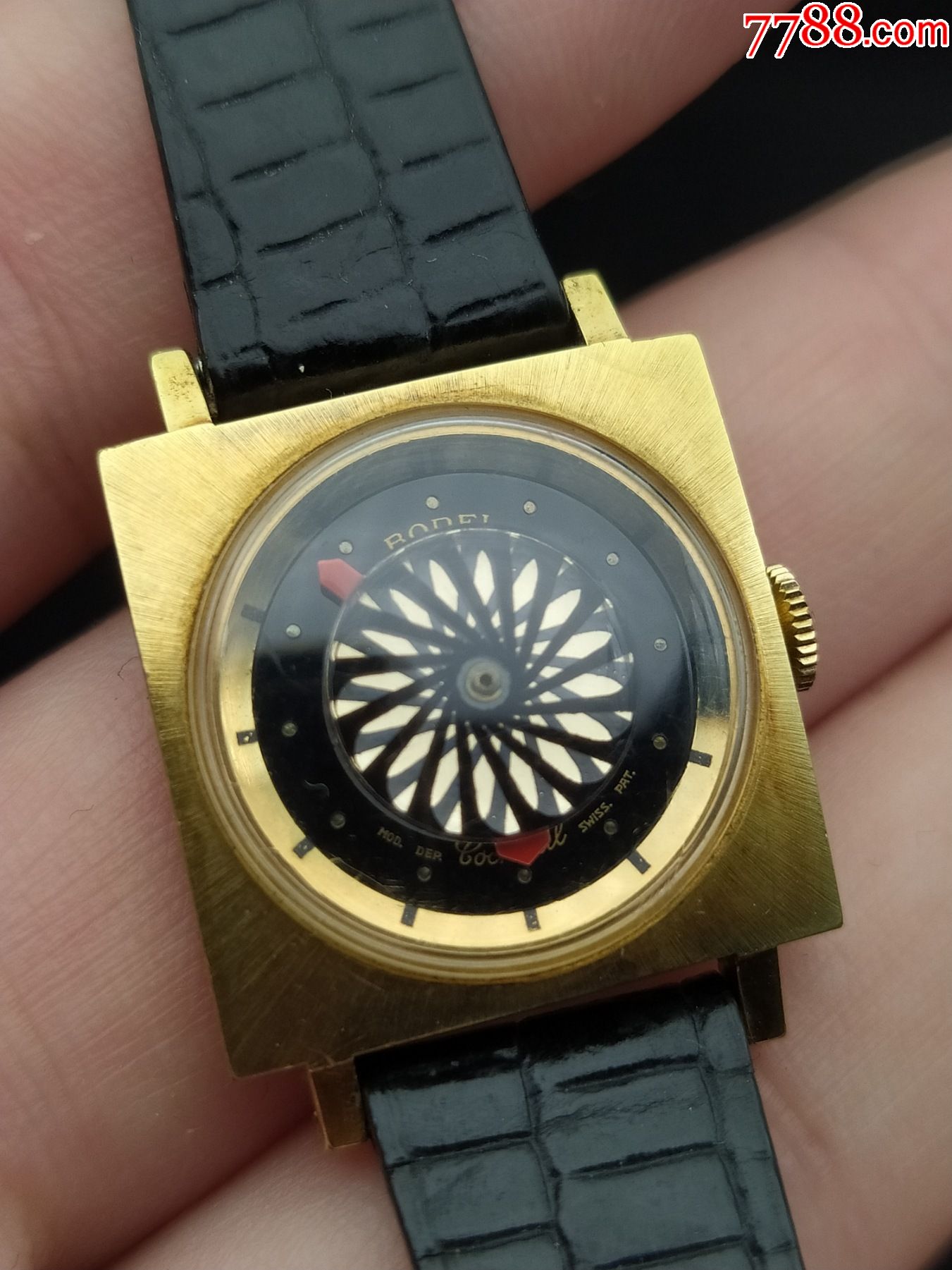 borel依波路万花筒女士包金手动机械表古董表