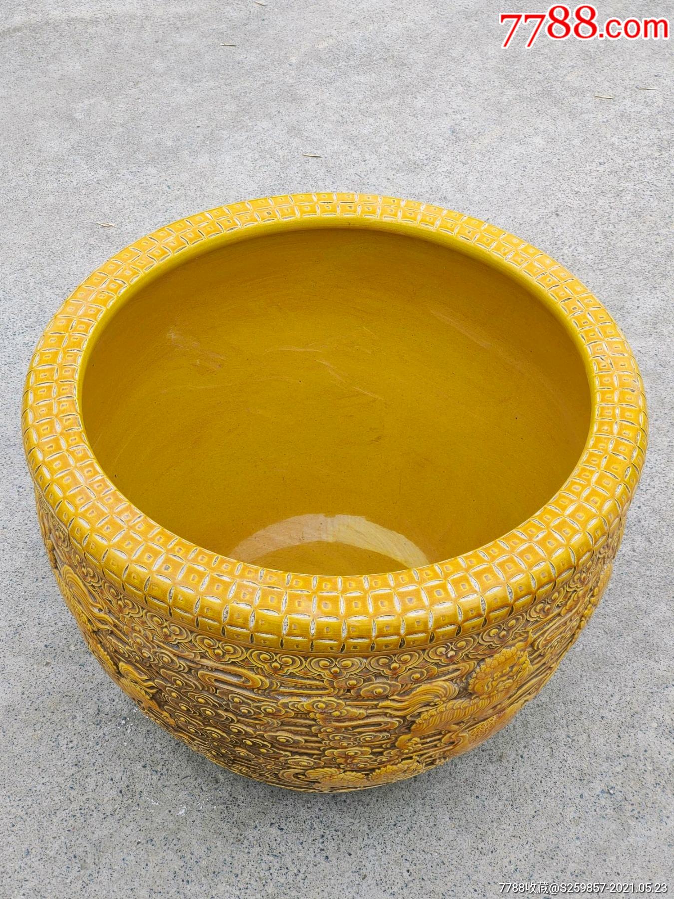 狮子滚绣球大卷缸