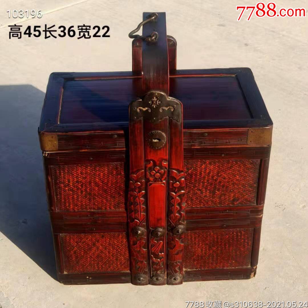 清代老官家食盒8_价格2100元【恋古收藏】_第1张_7788商城__七七八八