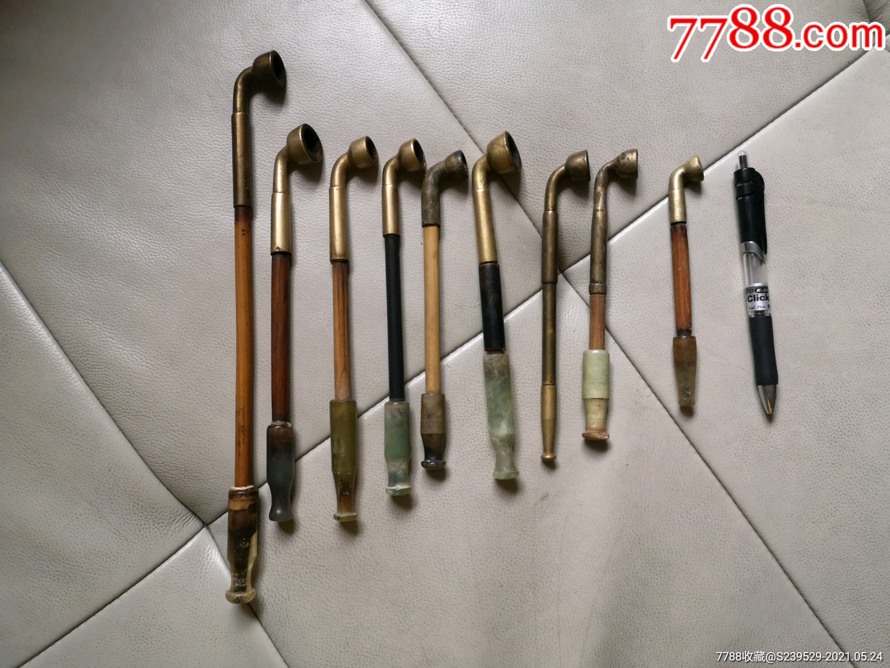 老烟袋九个-其他烟具-7788旧货商城