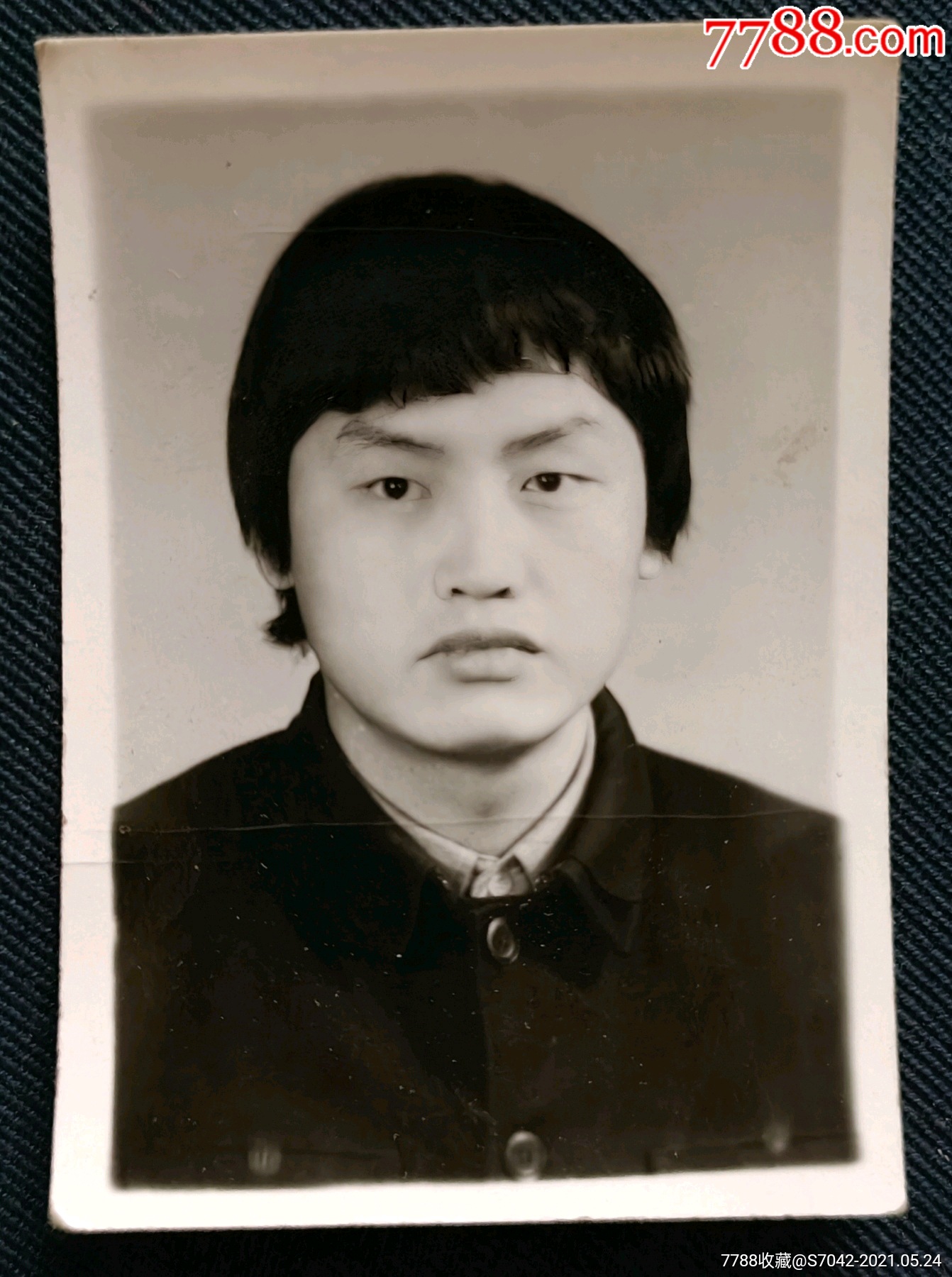 八十年代老照片普通半身照