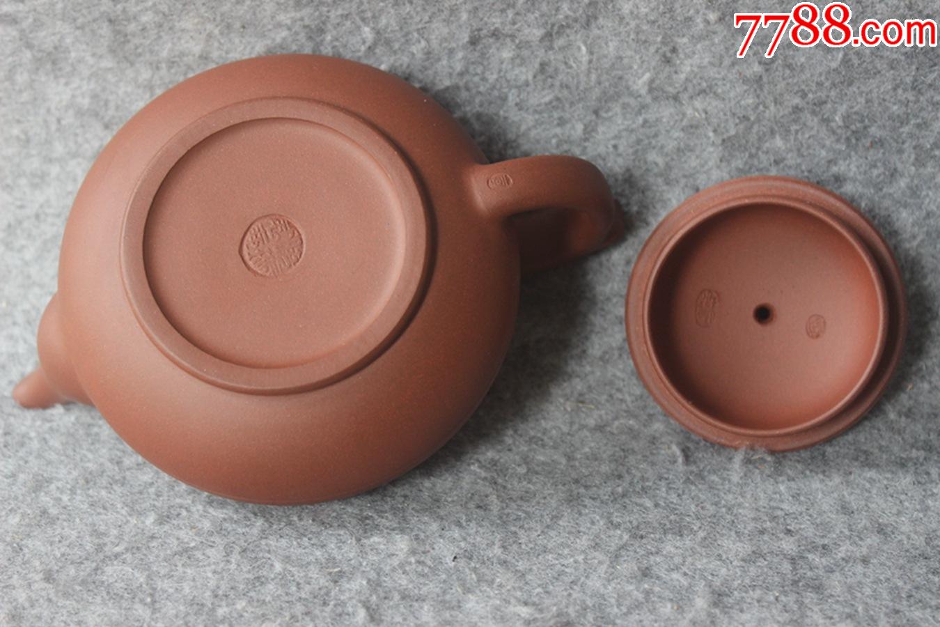 李晓璐款手工制作飞鸿西施紫砂壶高6.5厘米宽13.2厘米zz.3136