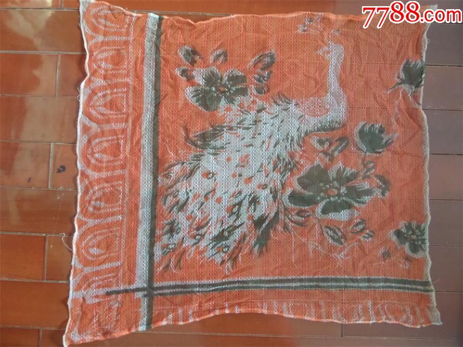 七十年代尼龙纱巾图片