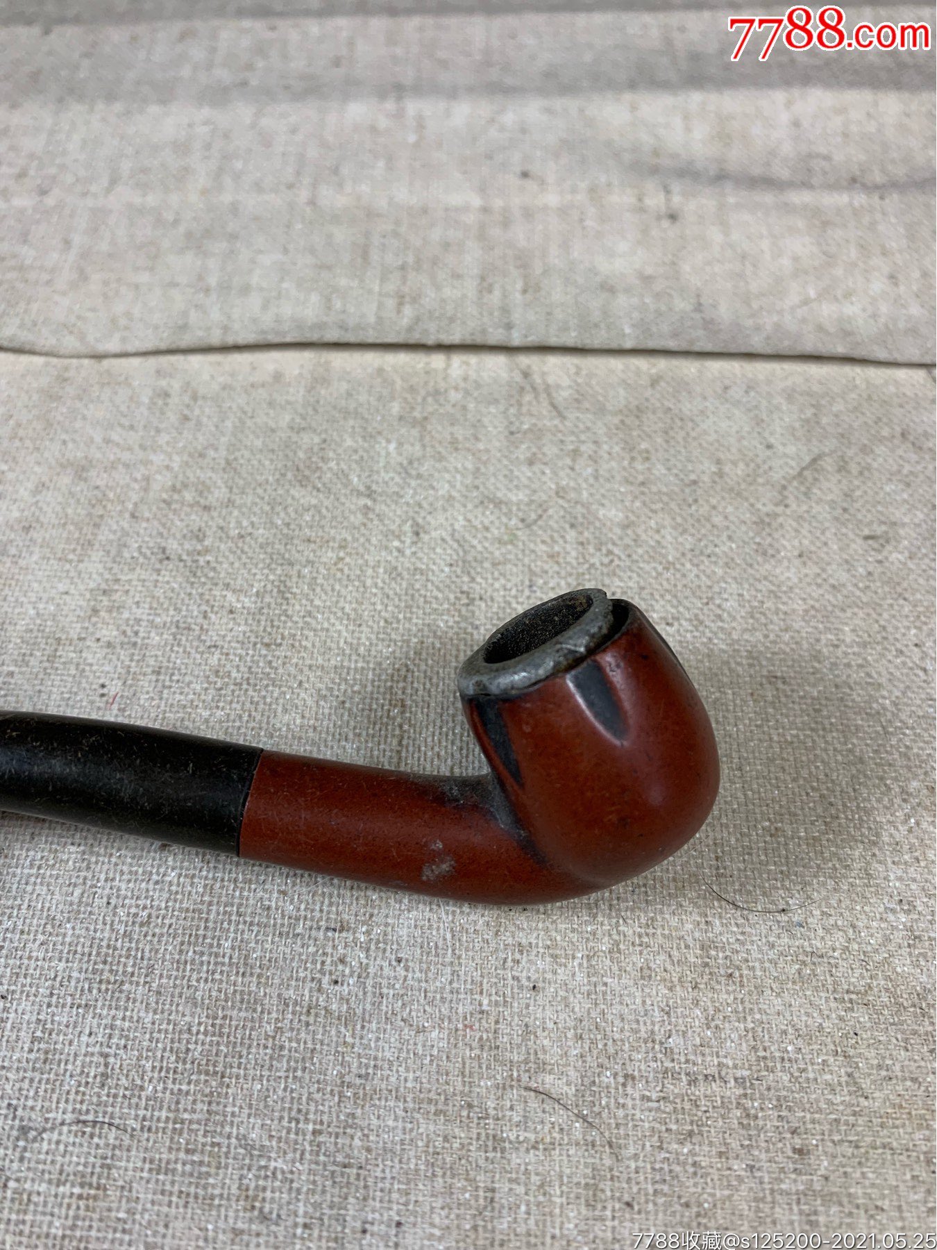 古董古玩收藏杂项民国烟斗进口红木西洋复古老烟斗