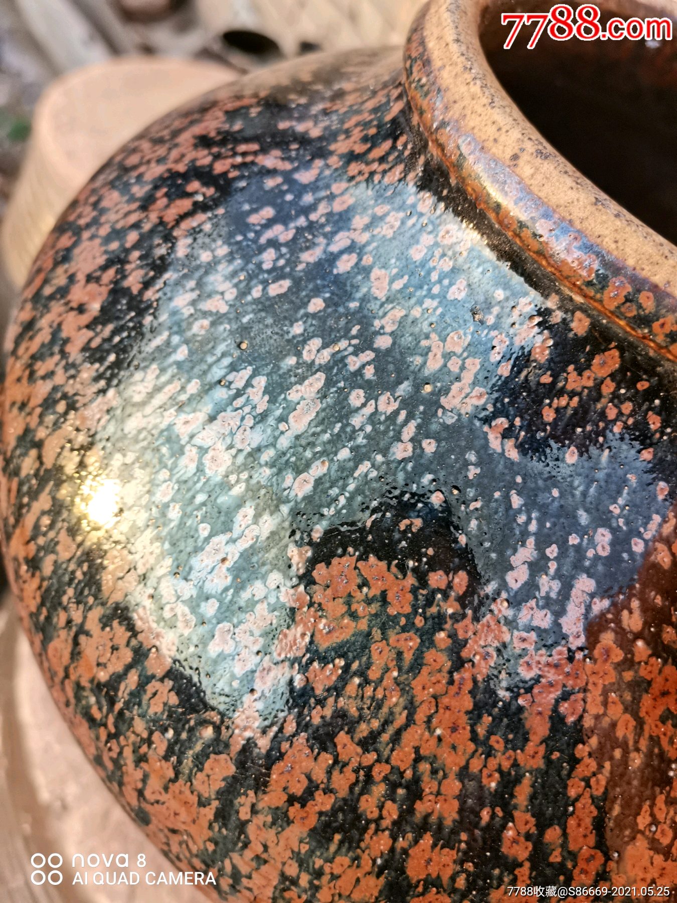 0次进行点评点评:0浏览量:备注:红铁锈斑点罐完整如图,造型精美,釉色