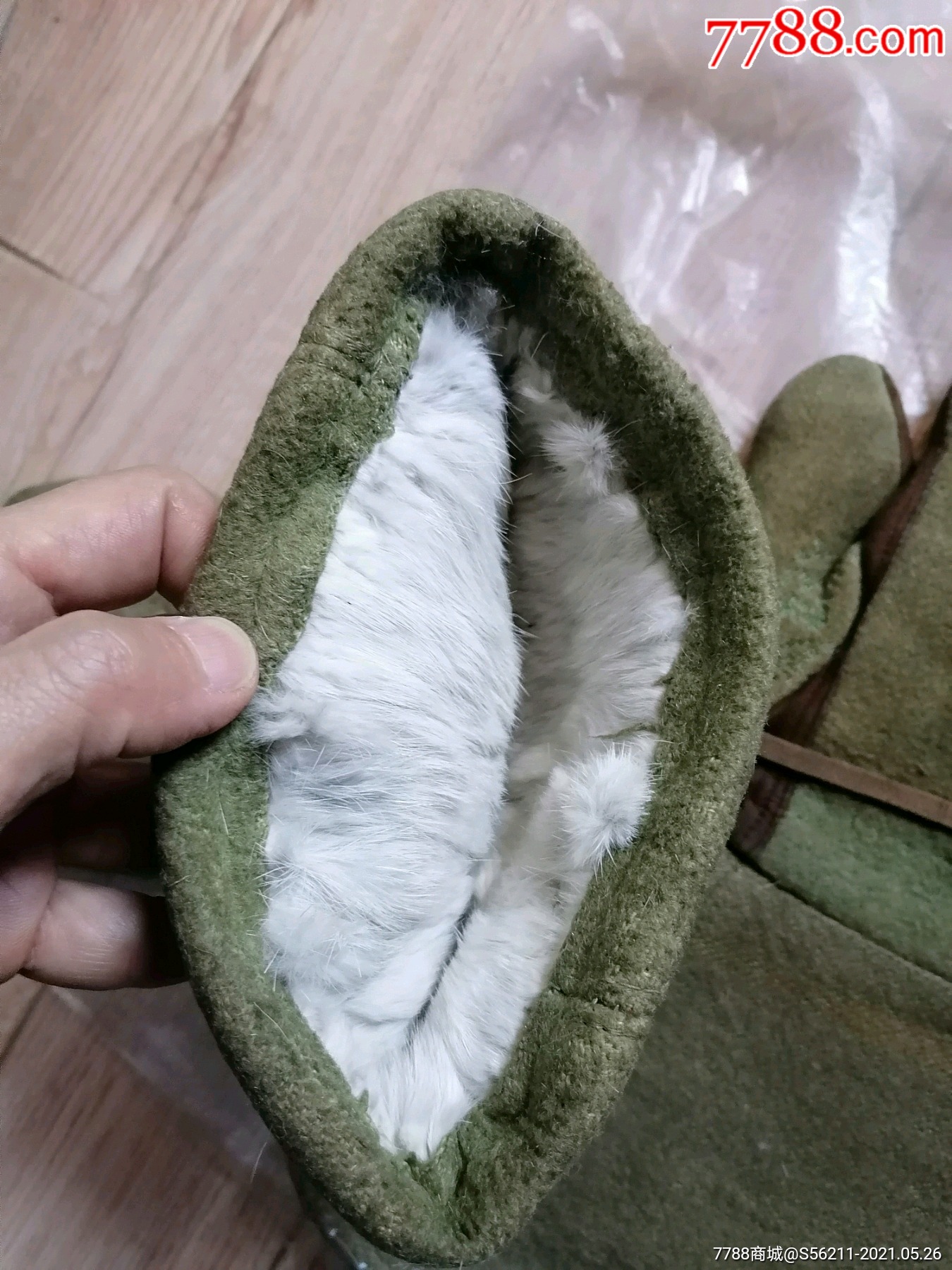 二战日军冬季长手套(遗留品)