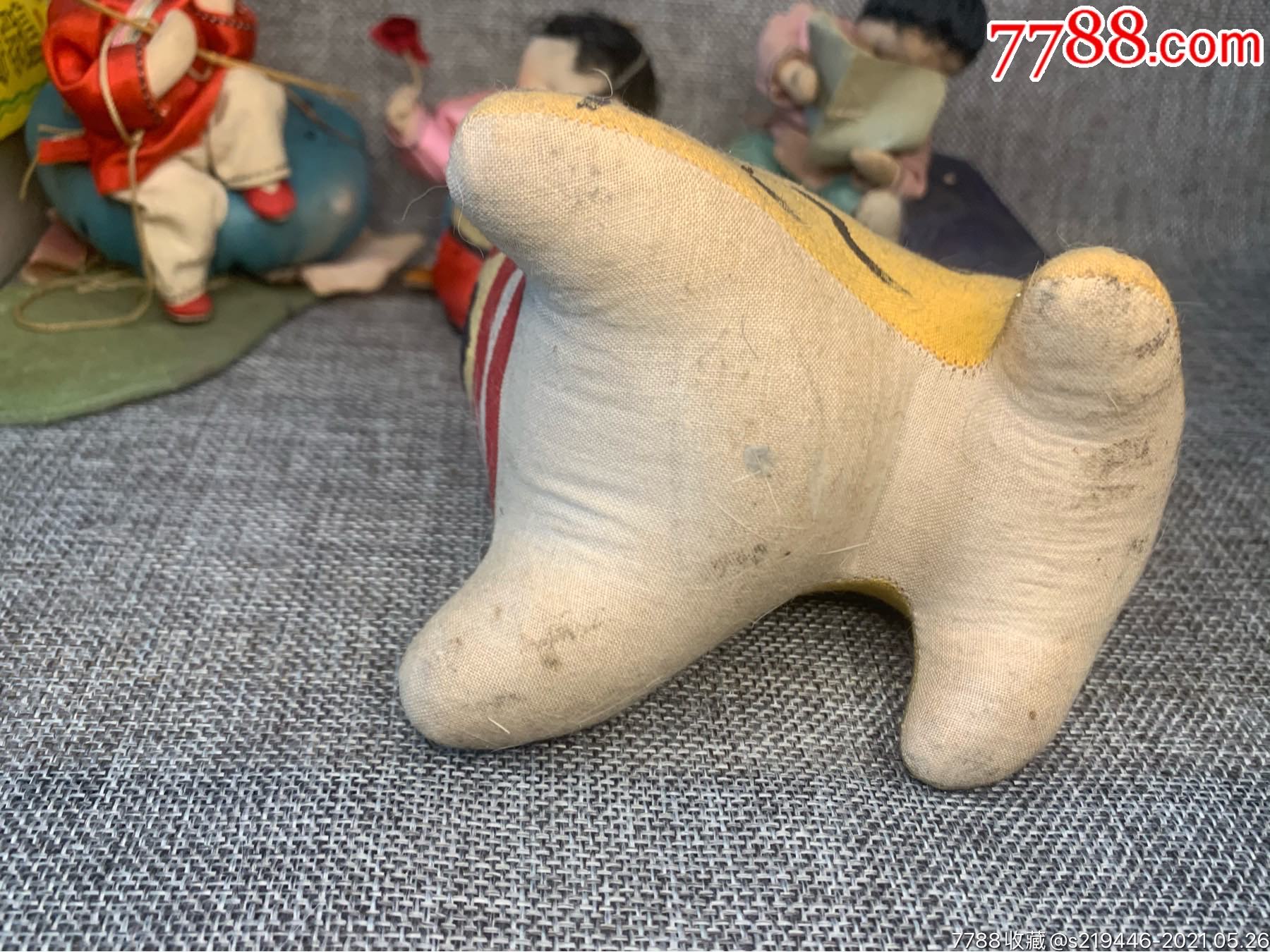 老北京绢人布艺老虎【深巷小店】_第3张_7788棋牌玩具