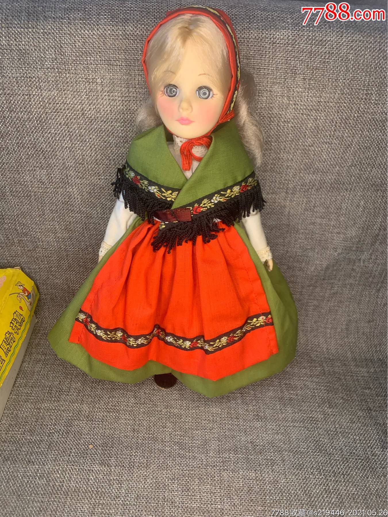 欧洲古董娃娃德国浆果民族娃娃