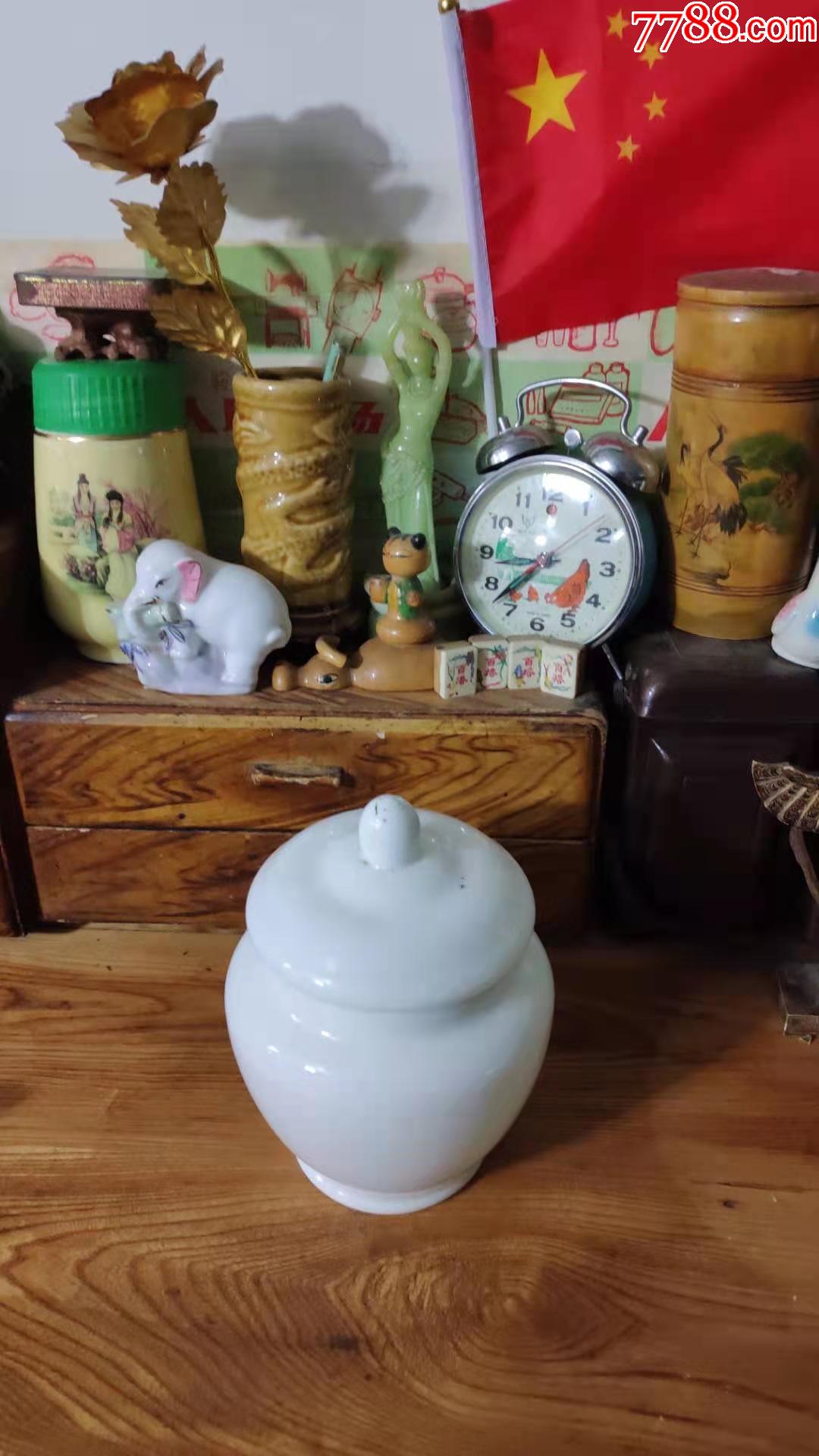 上世纪70-80年代玻璃凉水壶民俗怀旧老物品.